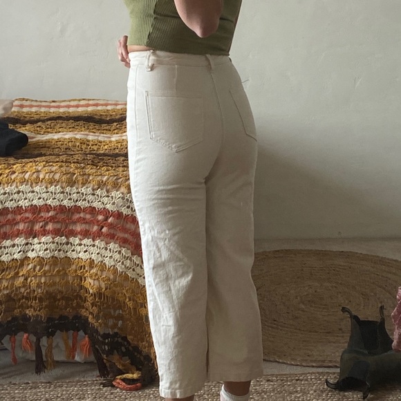 Whimsy + Row Flora Pant in Natural - Picture 9 of 10
